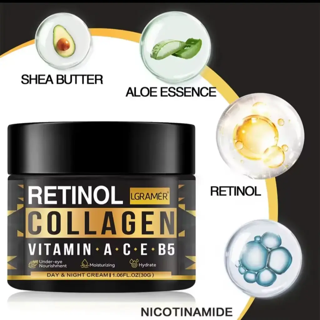 Crème Homme Rétinol et Nicotinamide