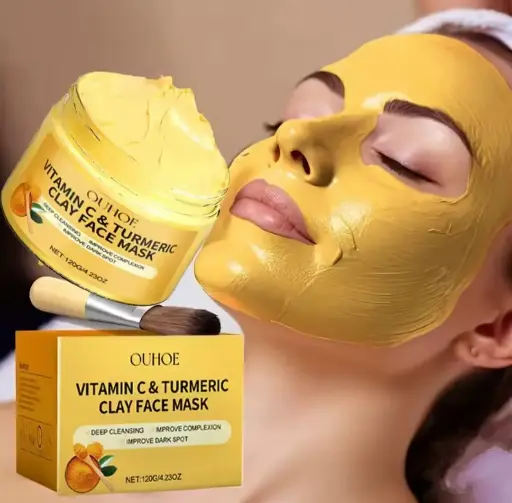 Masque vitamine C et curcuma