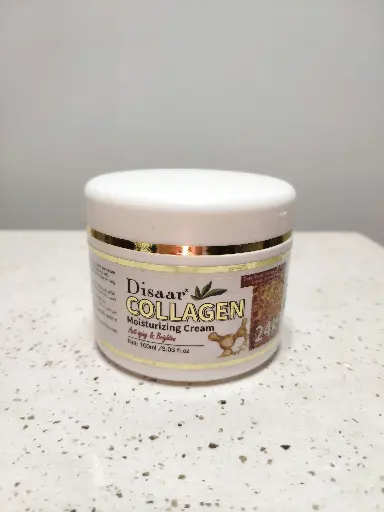 Crème pour le visage au collagène d'or 24 carats